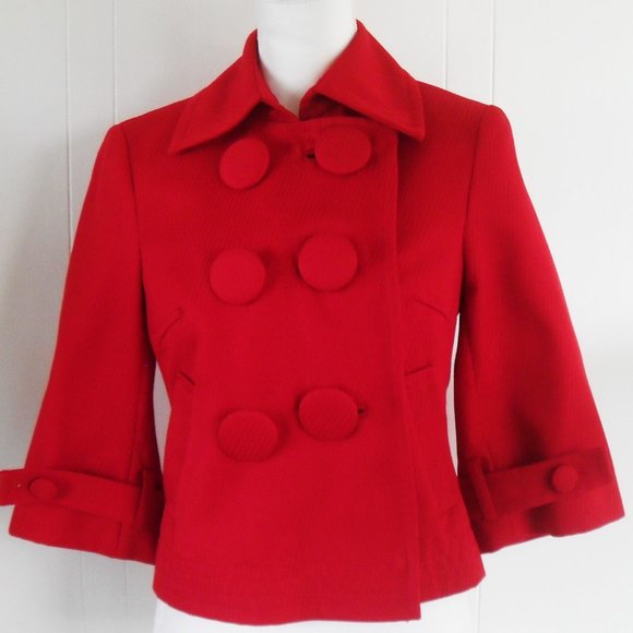 NVCARO Collection Women's Red Dress Jacket - Picture 2 of 3
